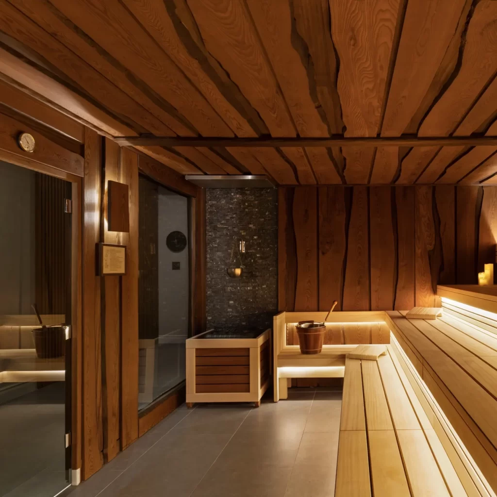 Rustic Sauna Miami Spa